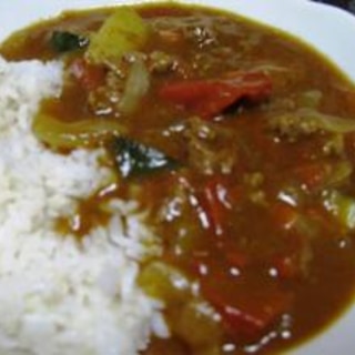 簡単トマトカレー